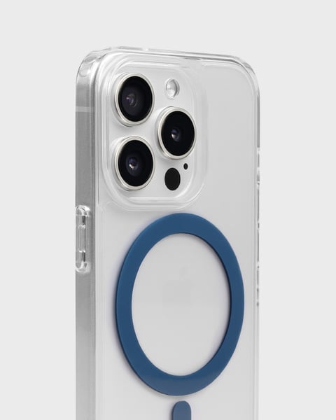 Denim Blå / Transparent