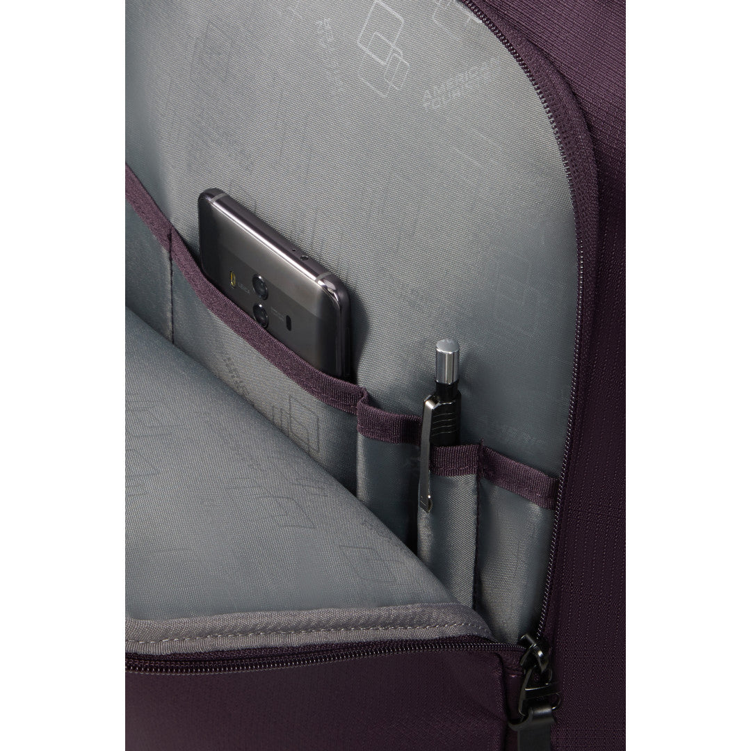 Dark Plum / Orange