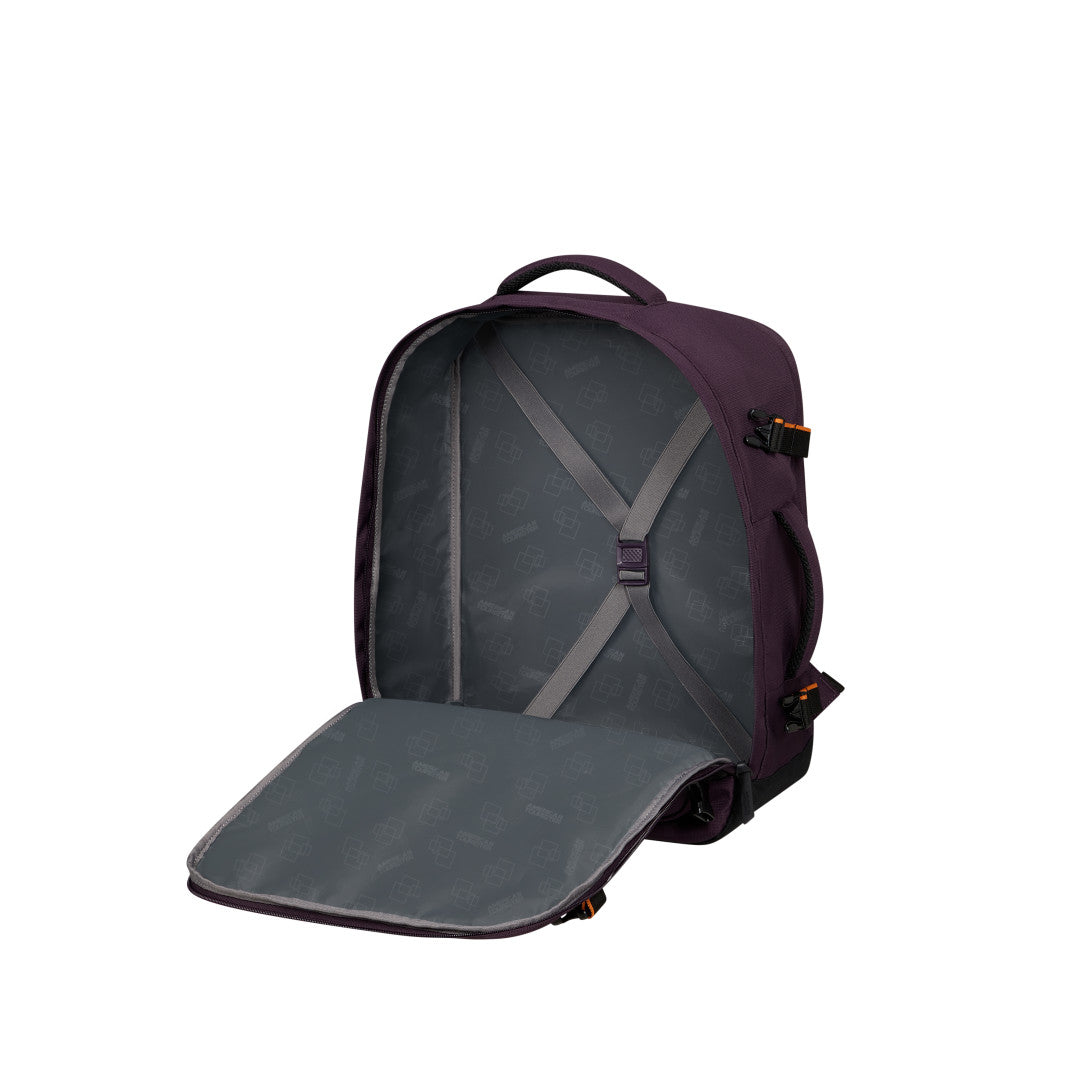 Dark Plum / Orange