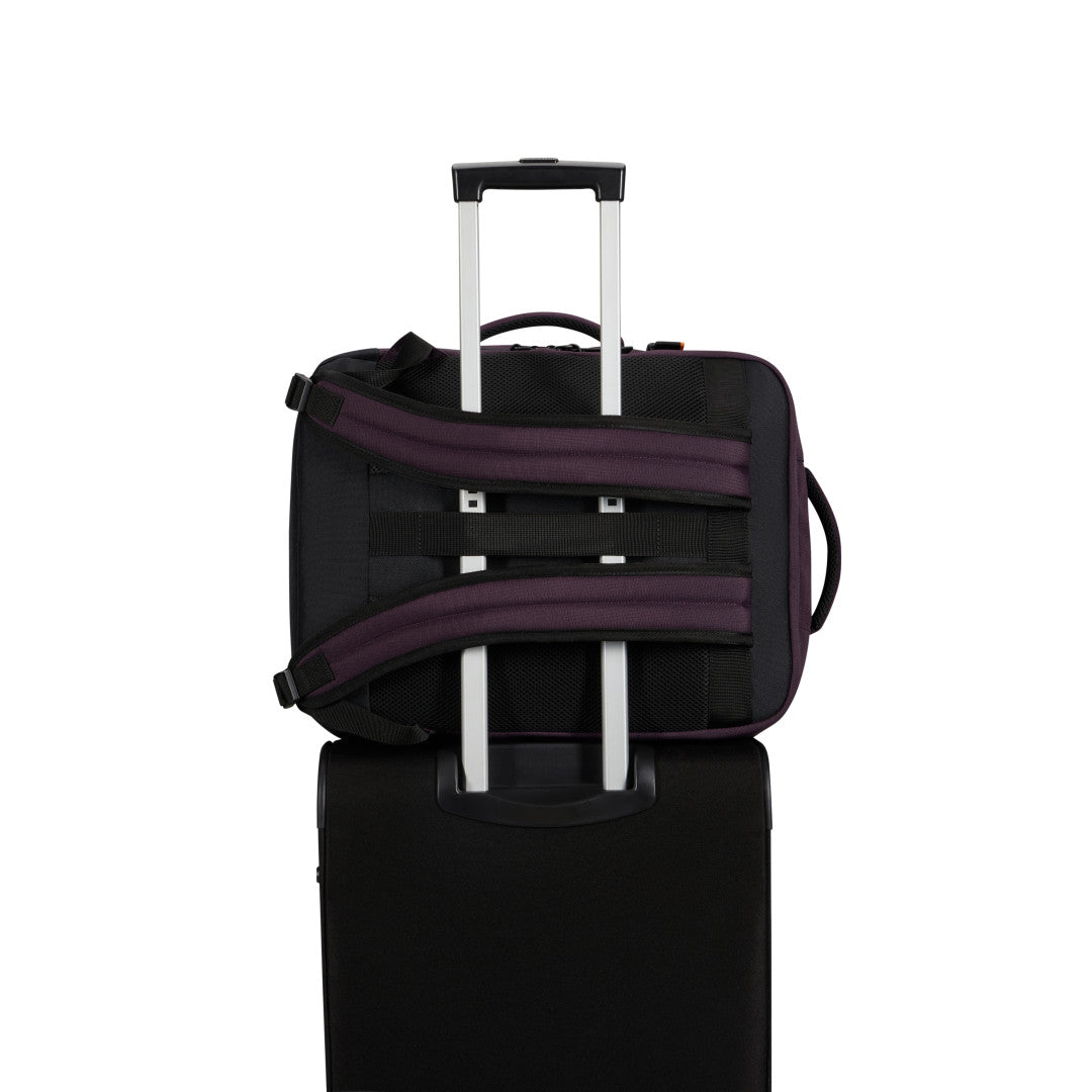 Dark Plum / Orange