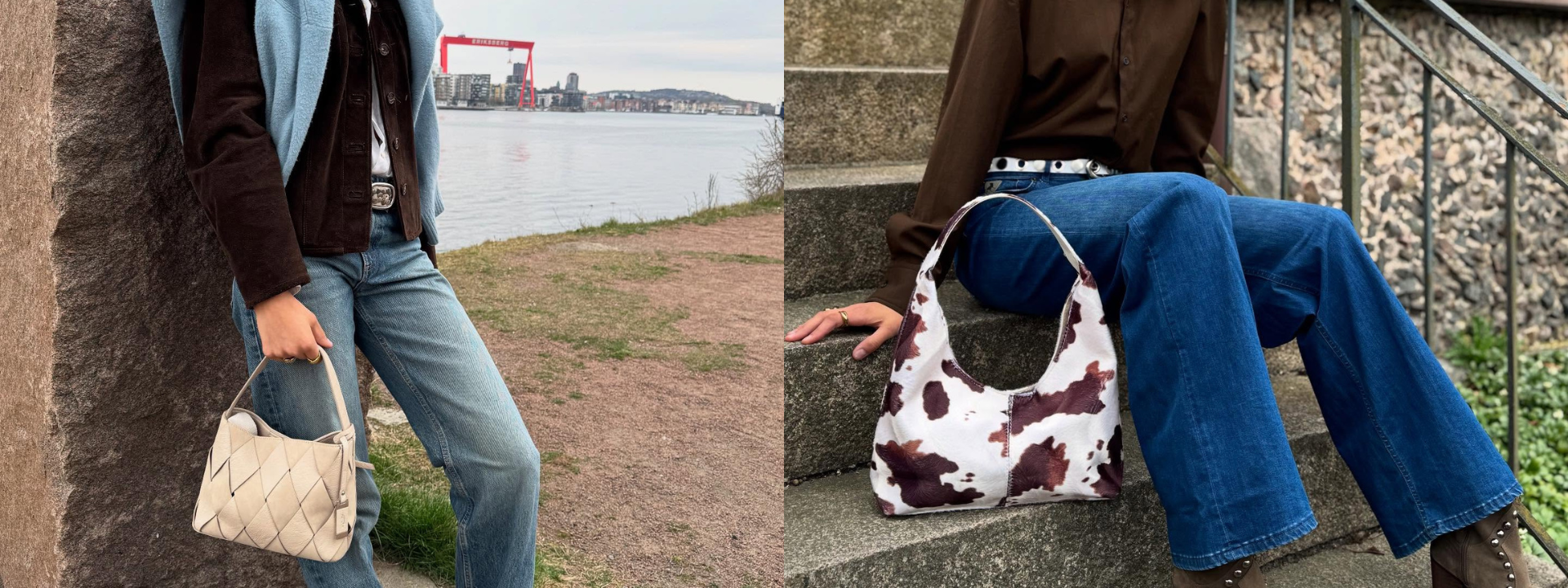 Modellbilder med produkter från Ulrika Sweden