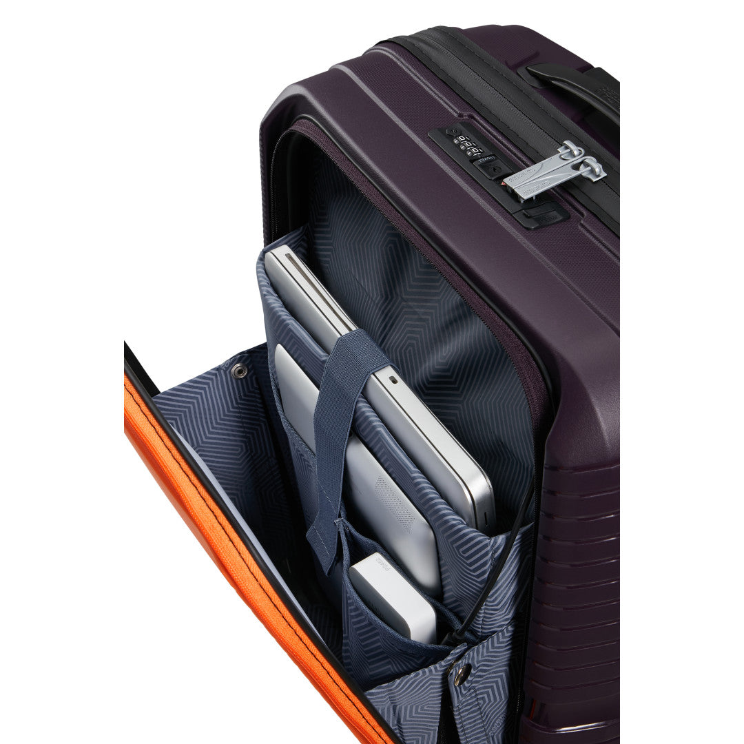 Dark Plum / Orange