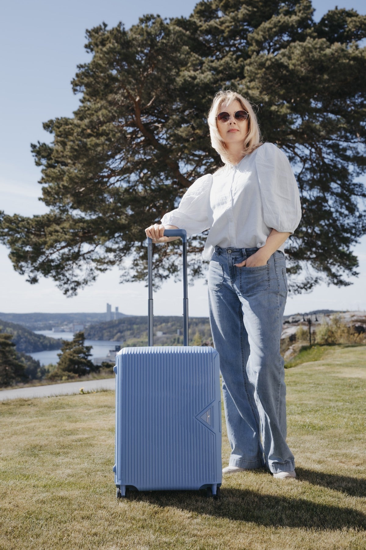 Blå