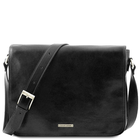 Tuscany Leather Messenger Double